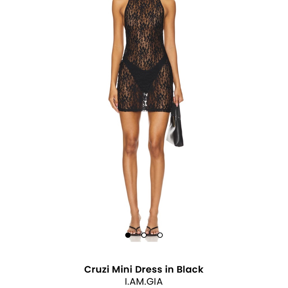 I.AM.GIA Black Cruzi Mini Dress